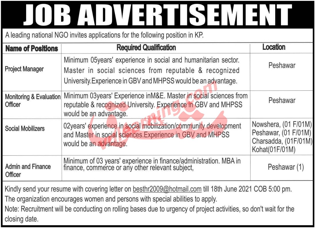 advertisement-of-leading-national-ngo-jobs-2021-for-project-manager-m