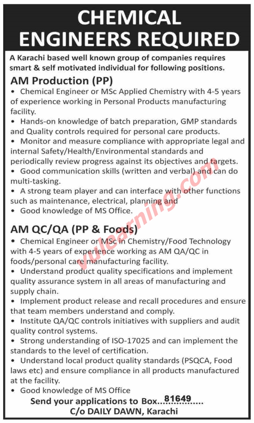 Karachi Based Well Known Group Of Companies Jobs 2021 For Assistant   106282 