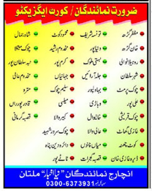 Naya Akhbar Jobs 2019 for Reporters / Court Executives in Multiple ...