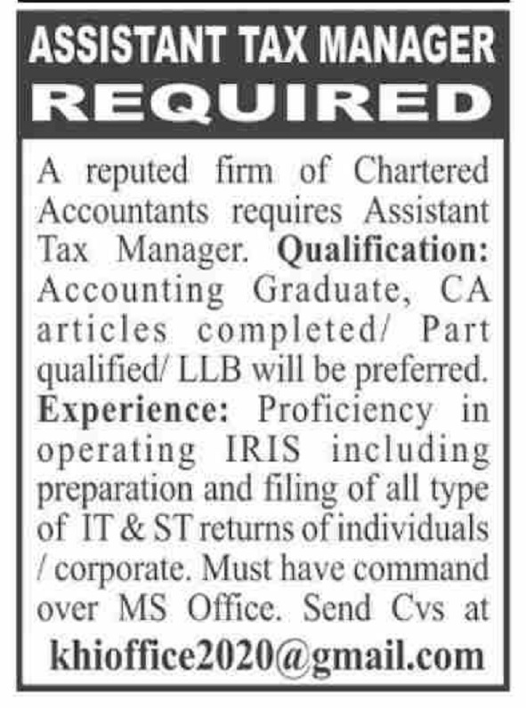Part time job for chartered accountant in kolkata
